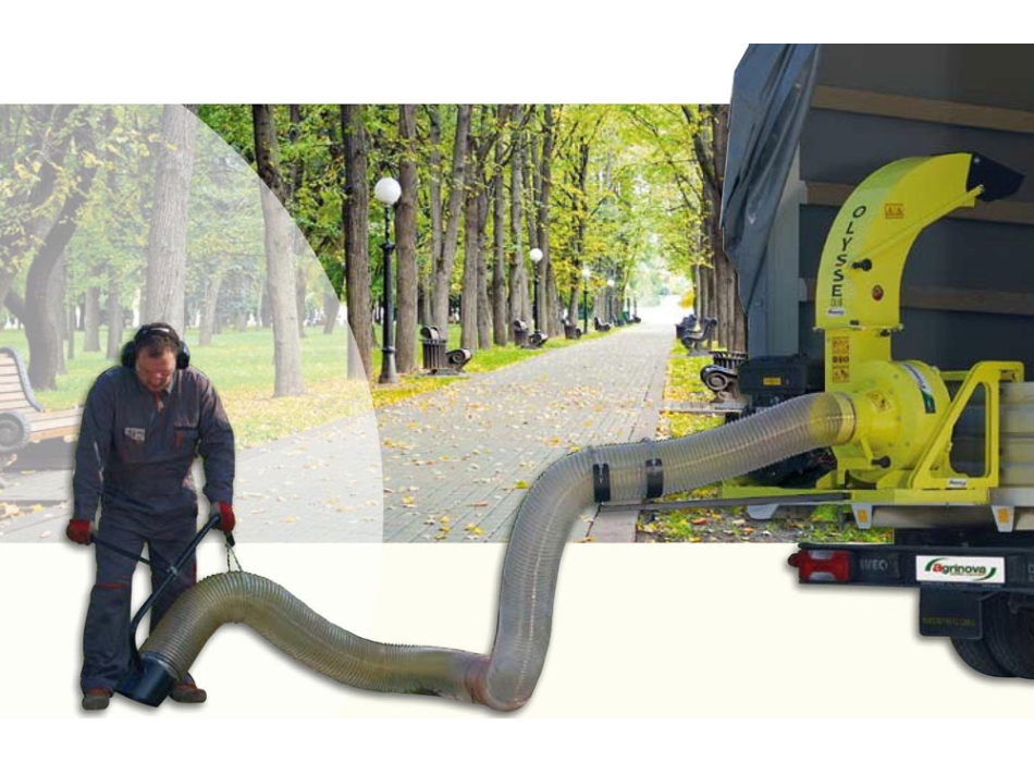 Aspirateur à feuilles de berges Agrinova Olysse OL18 Agritech Store