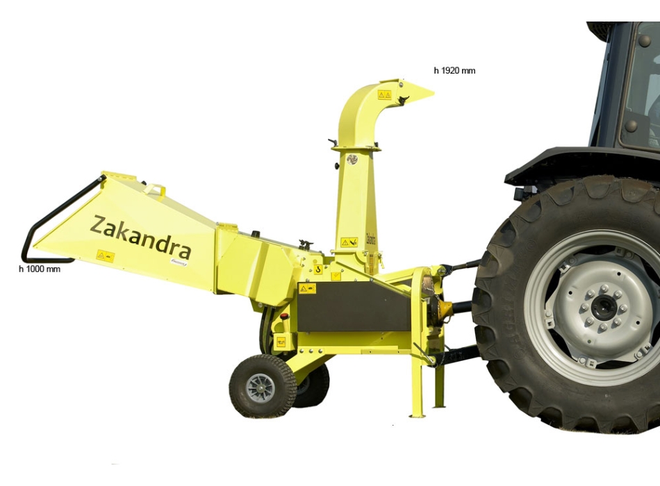 Broyeur de branches Zakandra ZA350-T Cardano Agritech Store