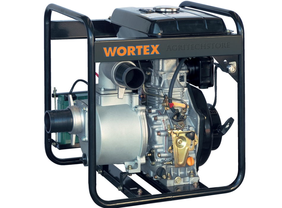 Pompe à moteur diesel Wortex HW 80 HP 6.0 Agritech Store