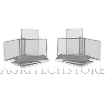 Kit 12 paniers en acier inoxydable CEB12 Agritech Store