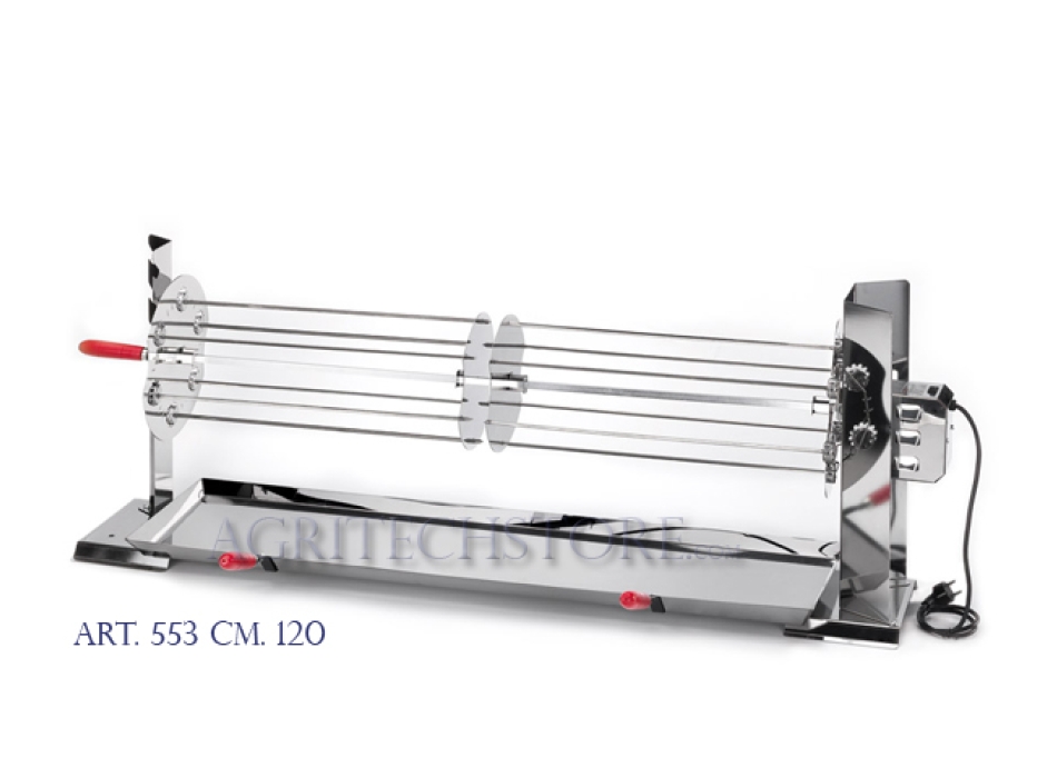 Rotisserie Cheminée Ferraboli 120cm de Art.0553 inoxydable Agritech Store
