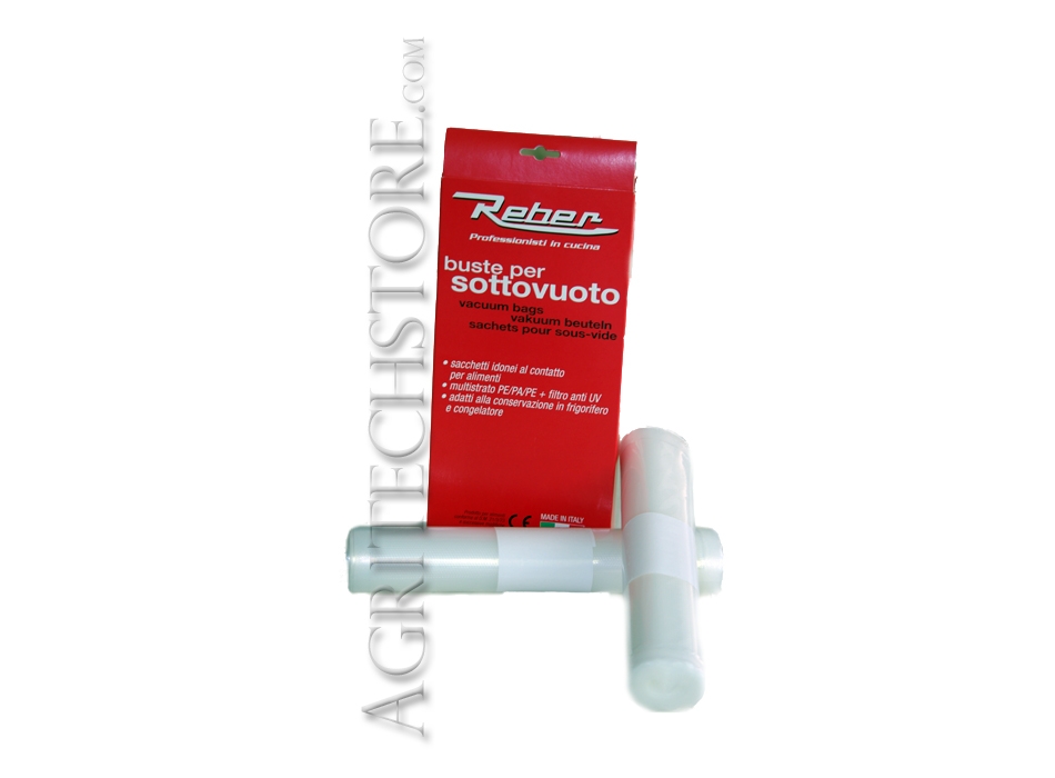 Encadré deux rouleaux de sacs 15 X 6 mt. Vide 6615A Agritech Store