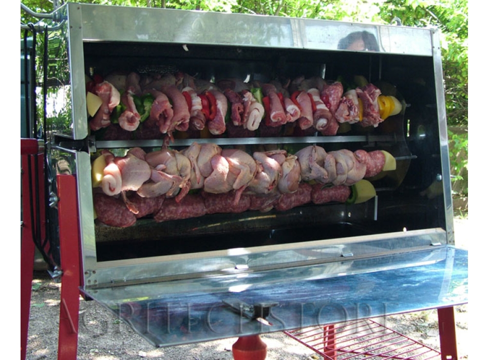 Rotisserie Ferraboli, Brescia 70 cm Art.0543 inoxydable Agritech Store