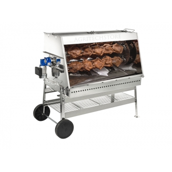 Poulets Rôtisserie pour professionnel en acier inoxydable 20-24 Poulets Agritech Store