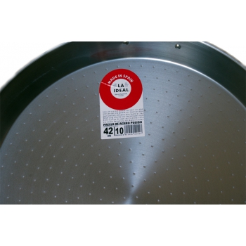 Poêle à paella en fonte, diamètre 42 cm, avec 2 poignées Agritech Store