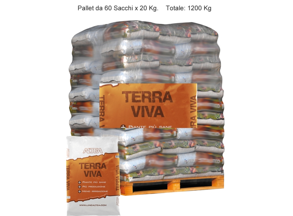TERRA VIVA Substance Organique + Champignons Mycorhiziens Kg. 20 Agritech Store