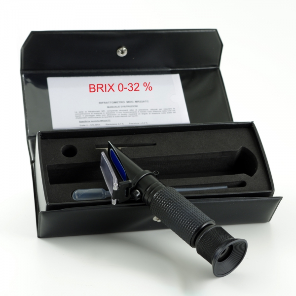 Réfractomètre optique 0-32 Brix Agritech Store