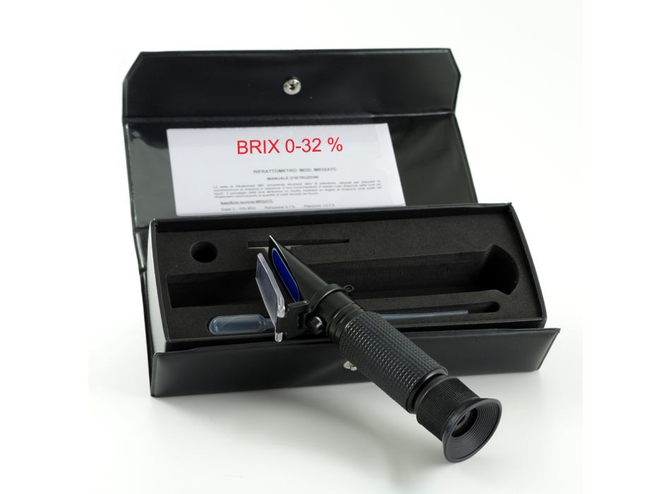 Réfractomètre optique 0-32 Brix Agritech Store