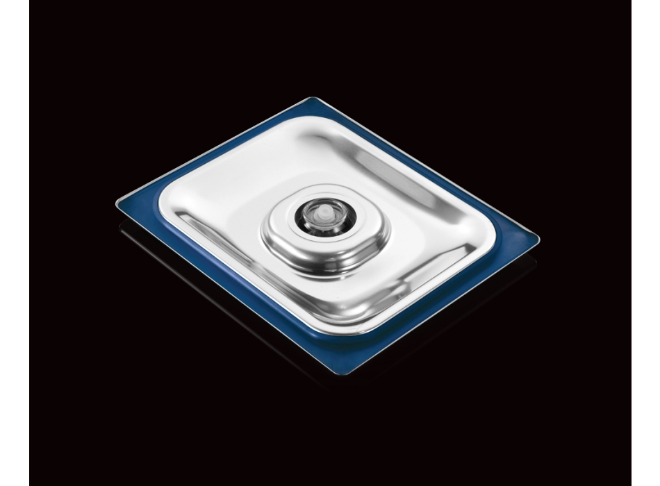 Couvercle en acier inoxydable pour 1/1 Gastronorm cuisson sous vide Agritech Store