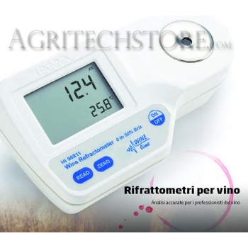 Réfractomètre numérique HI 96811 Agritech Store
