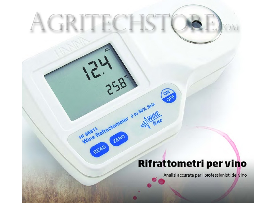 Réfractomètre numérique HI 96811 Agritech Store