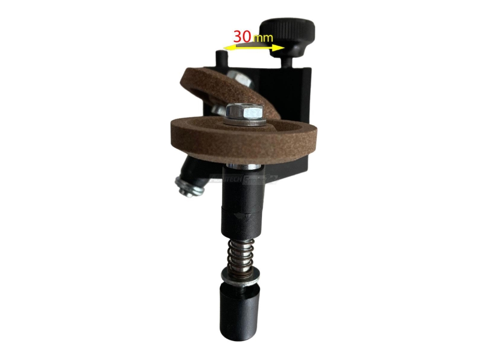 Aiguiseur amovible avec double émeri pour trancheuse Agritech Store