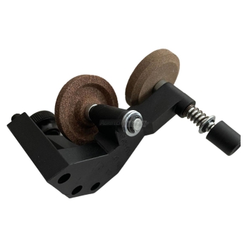 Aiguiseur amovible avec double émeri pour trancheuse Agritech Store