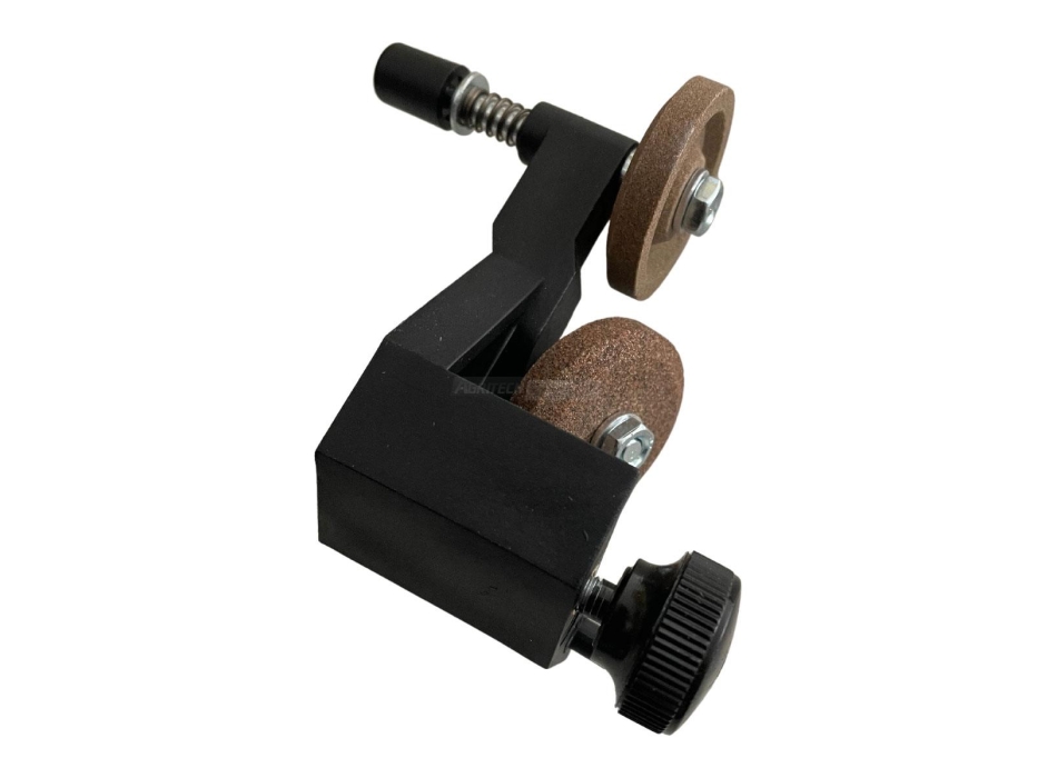 Aiguiseur amovible avec double émeri pour trancheuse Agritech Store