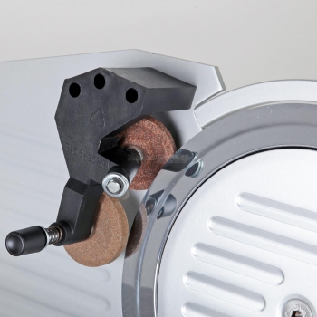 Aiguiseur amovible avec double émeri pour trancheuse Agritech Store