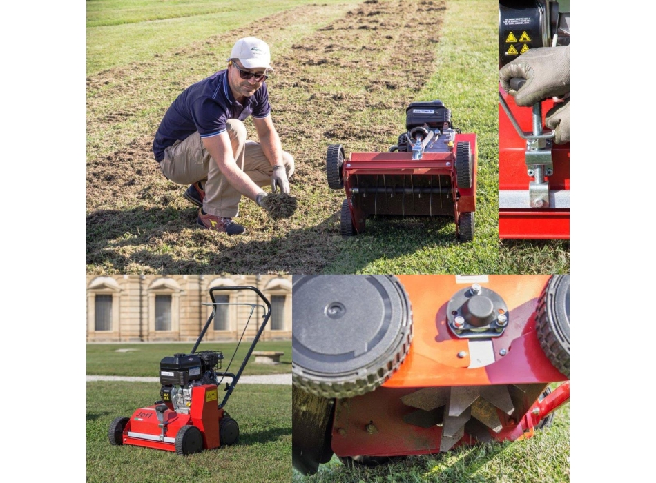 Aérateur Agrinova Jeff JE38R Agritech Store