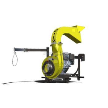Aspirateur à feuilles de berges Agrinova Otto OT8/H2F avec turbine de broyage Agritech Store