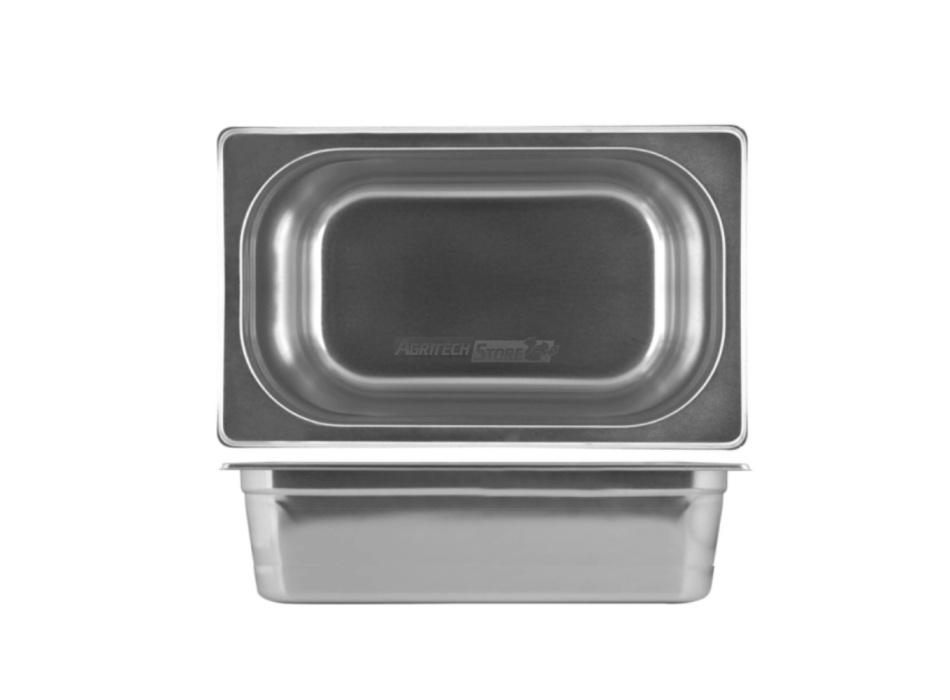 Bassine en acier inoxydable GN1/1 h15 cm Agritech Store