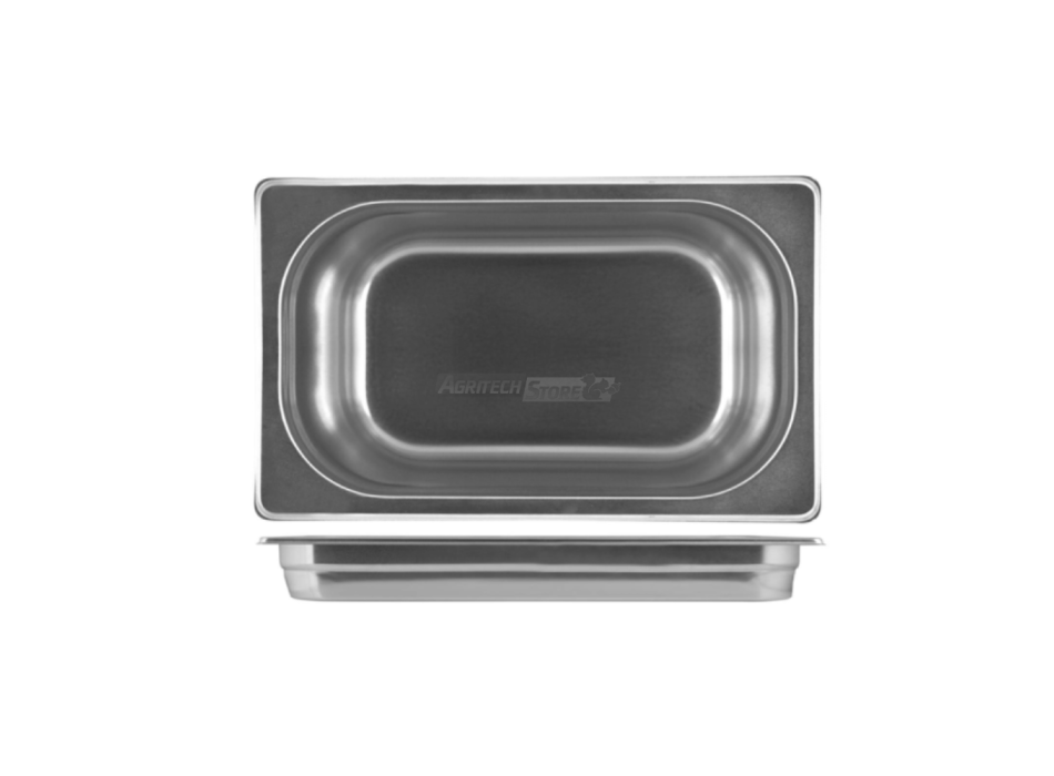 Bassine en acier inoxydable GN1/1 h2 cm Agritech Store