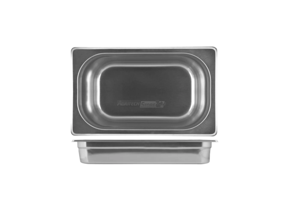 Bassine en acier inoxydable GN1/1 h4 cm Agritech Store