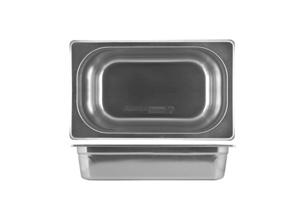 Bassine en acier inoxydable GN1/1 h6,5 cm Agritech Store