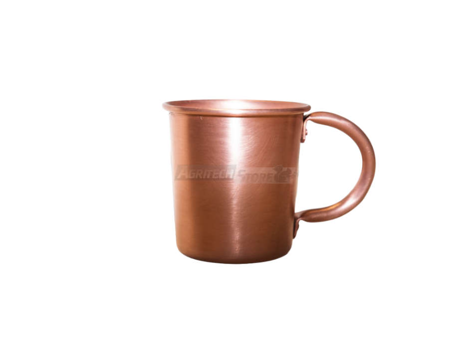 Verre cuivré diamètre 80 mm avec anse Agritech Store