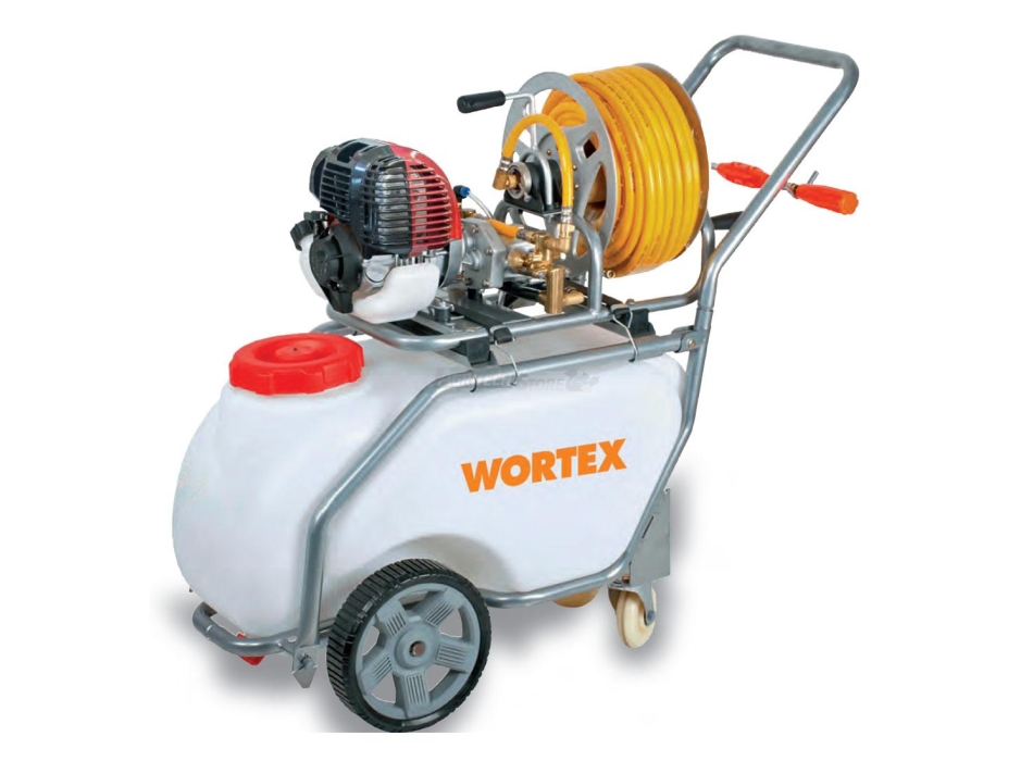 Chariot de pulvérisation et de désherbage 50 litres, moteur 4 temps Agritech Store