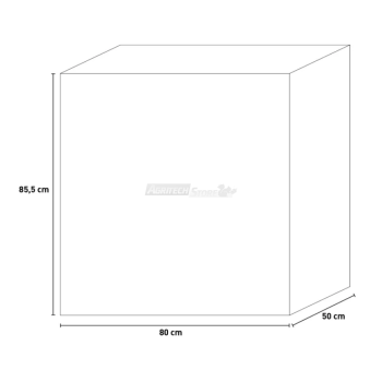 Chariot professionnel en acier inoxydable – 3 étagères avec roulettes Agritech Store