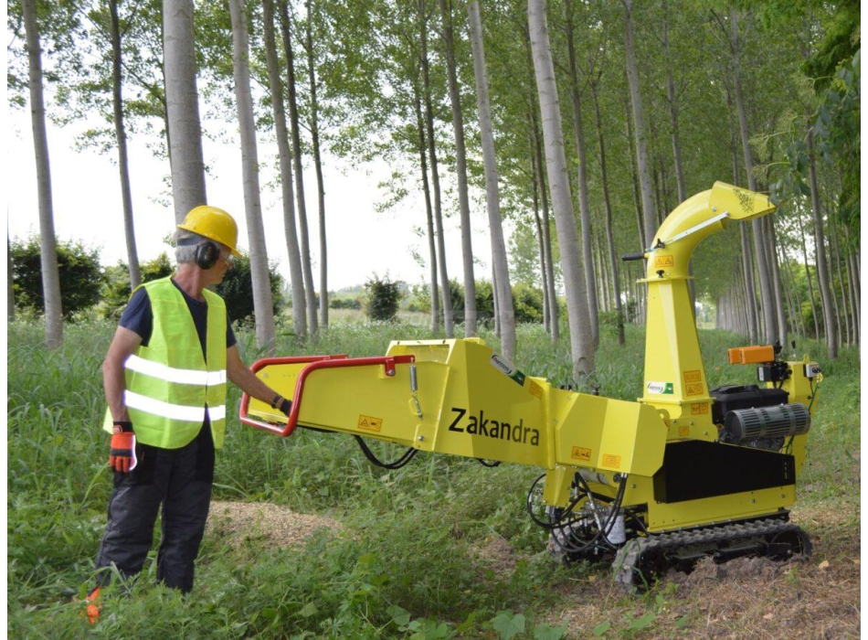 Broyeur automoteur Zakandra sur chenilles ZA350-B2-AS-TL1-C Agritech Store