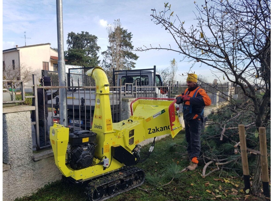 Broyeur automoteur Zakandra sur chenilles ZA350-B2-AS-TL1-C Agritech Store