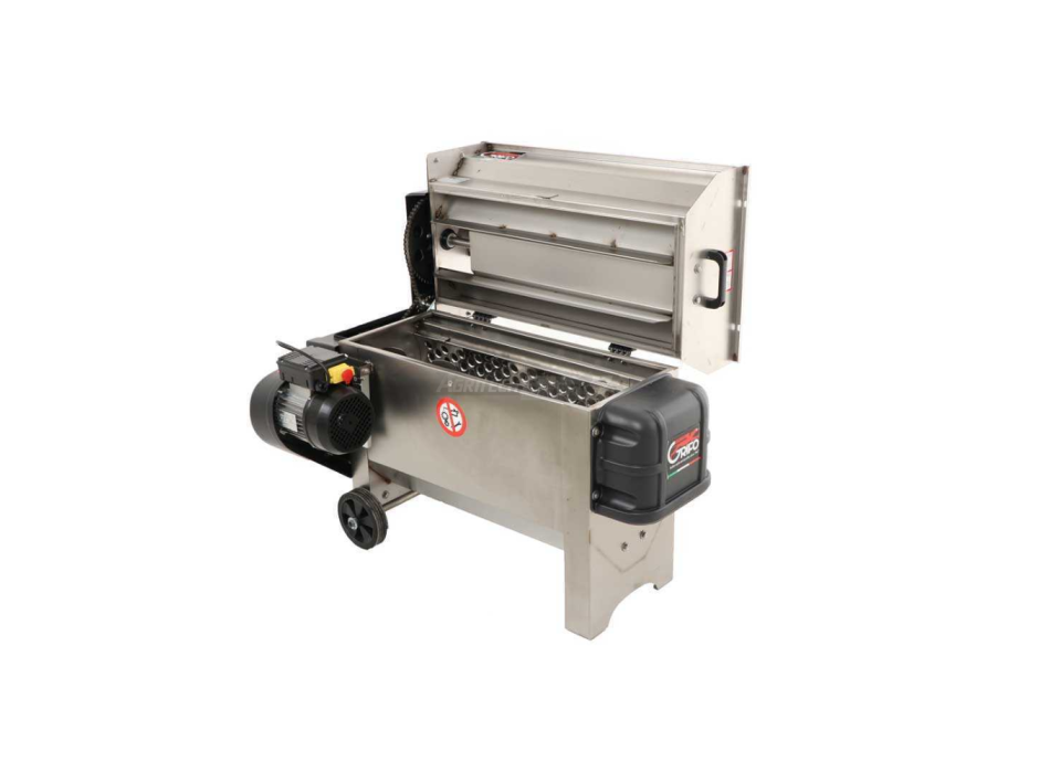 Egrappoir électrique avec cuve - 2 versions Agritech Store