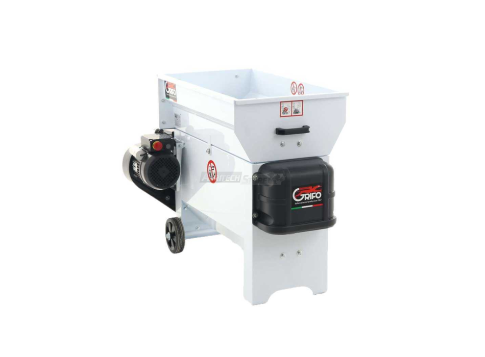 Egrappoir électrique avec cuve - 2 versions Agritech Store