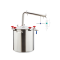 distillateur d'huiles essentielles de 90 litres