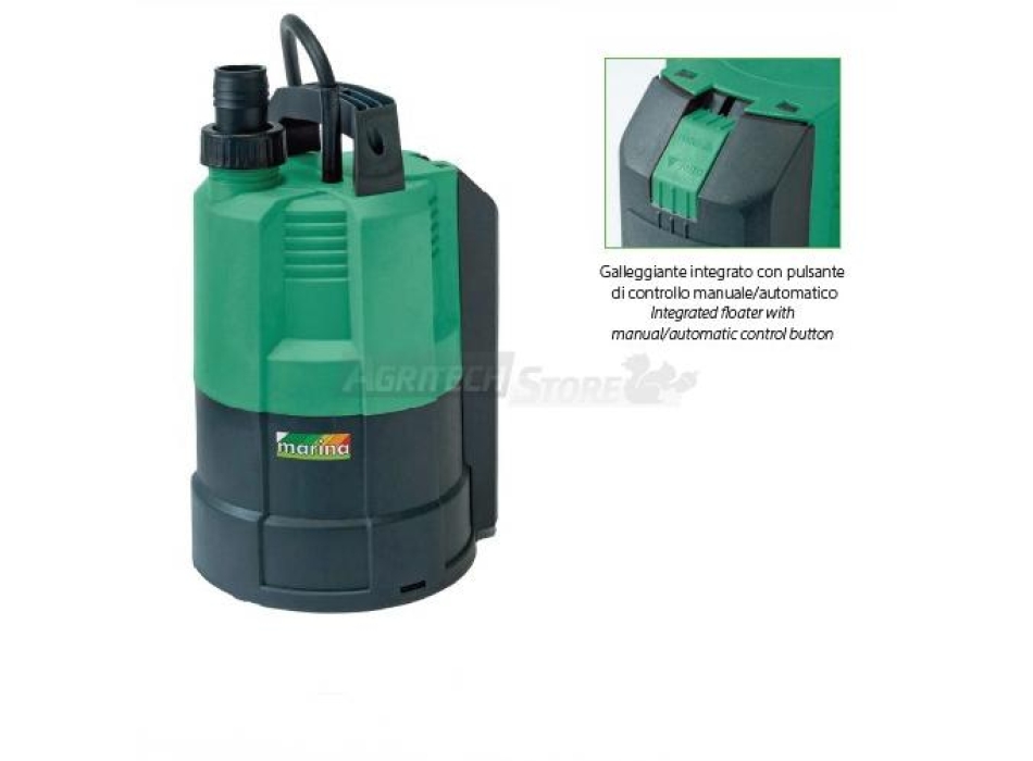 Pompe de drainage submersible SDC 550 G Agritech Store