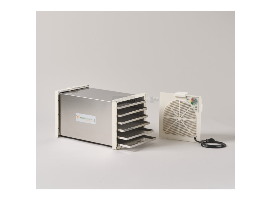 Déshydrateur domestique Biosec De Luxe B6 en acier inoxydable – 6 paniers Agritech Store