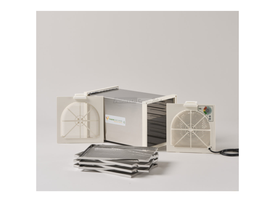 Déshydrateur domestique Biosec De Luxe B6 en acier inoxydable – 6 paniers Agritech Store