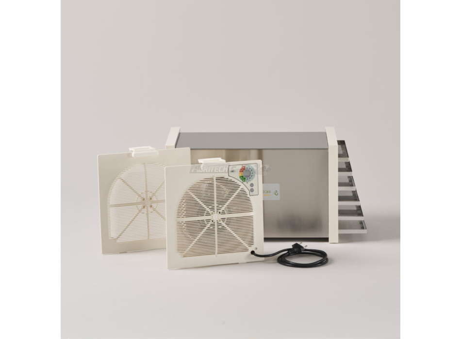 Déshydrateur domestique Biosec De Luxe B6 en acier inoxydable – 6 paniers Agritech Store