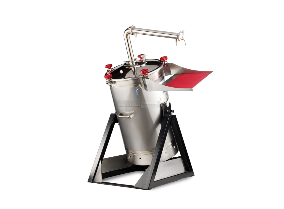 Extracteur d'huiles essentielles jusqu'à 150 litres pour distillation professionnelle Agritech Store