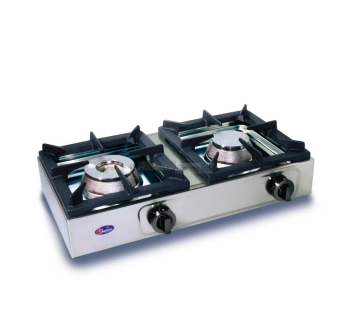 Réchaud à gaz professionnel Parker BIG7002L1 à 2 brûleurs Agritech Store