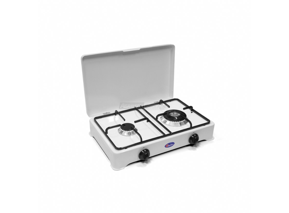 Réchaud de camping à gaz Parker 2002 GP/C à 2 brûleurs Agritech Store