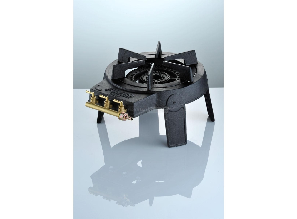 Poêle à gaz extérieur en fonte peinte de 9,2 kW Agritech Store