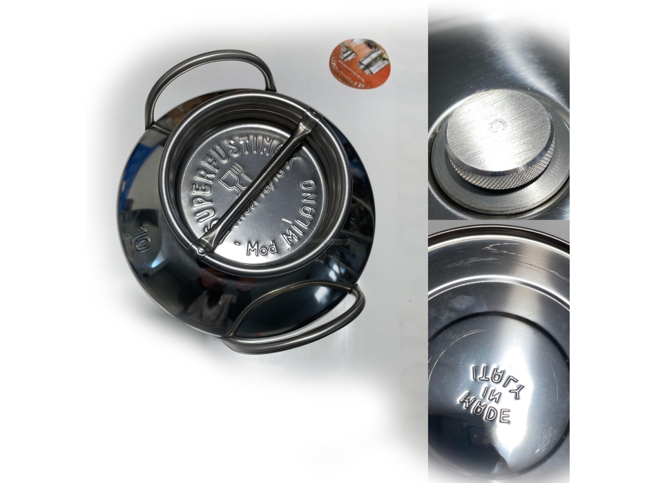 Récipient en acier inoxydable pour l'huile de Milan Agritech Store