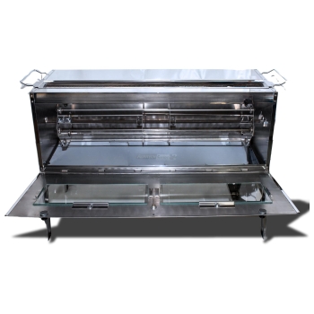 Rotisserie Ferraboli, cm.120 Art.0544 en acier inoxydable Agritech Store