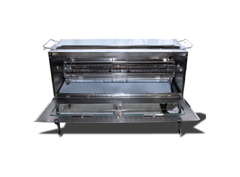 Rotisserie Ferraboli, cm.120 Art.0544 en acier inoxydable Agritech Store
