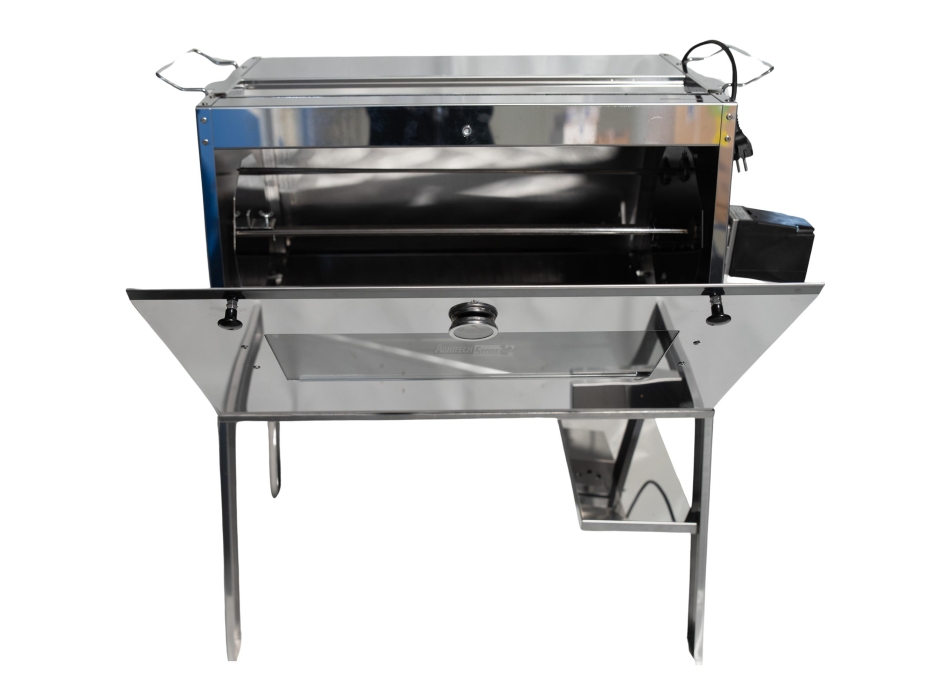Rotisserie Ferraboli, cm.70 Art.0543 en acier inoxydable Agritech Store