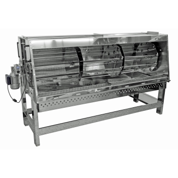 Rôtisserie professionnels en acier inoxydable de 120 cm à 8 Lance Agritech Store