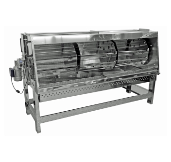 Rôtisserie professionnels en acier inoxydable de 120 cm à 8 Lance Agritech Store