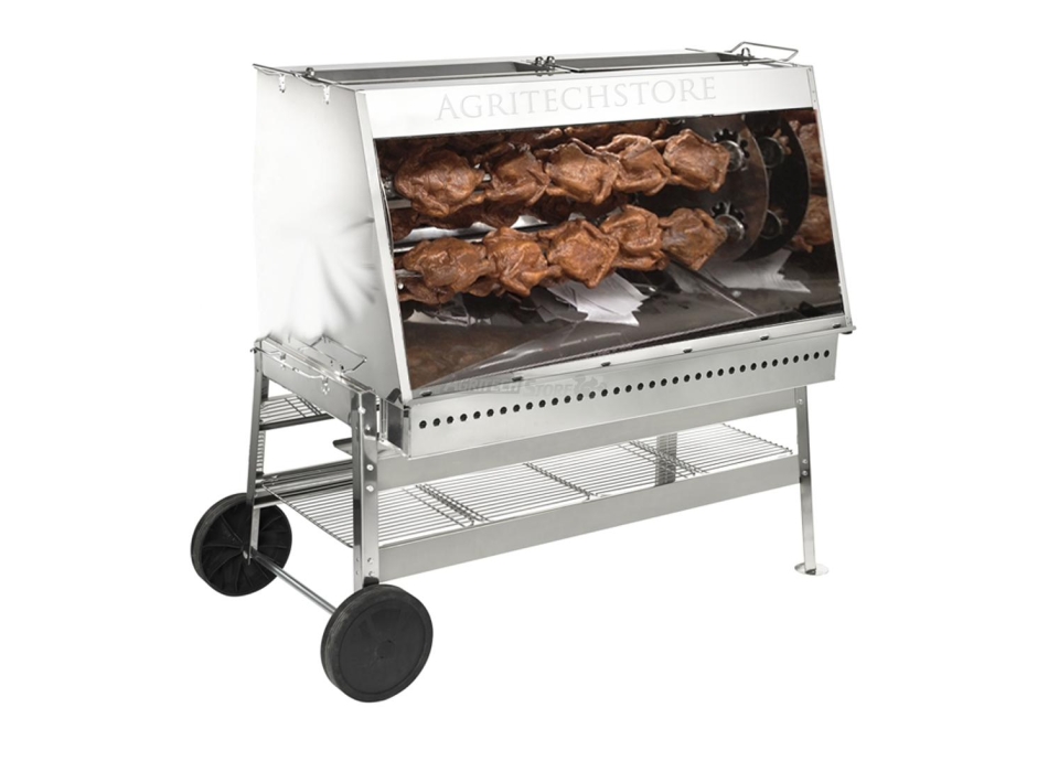 Poulets Rôtisserie pour professionnel en acier inoxydable 15-18 Poulets Agritech Store