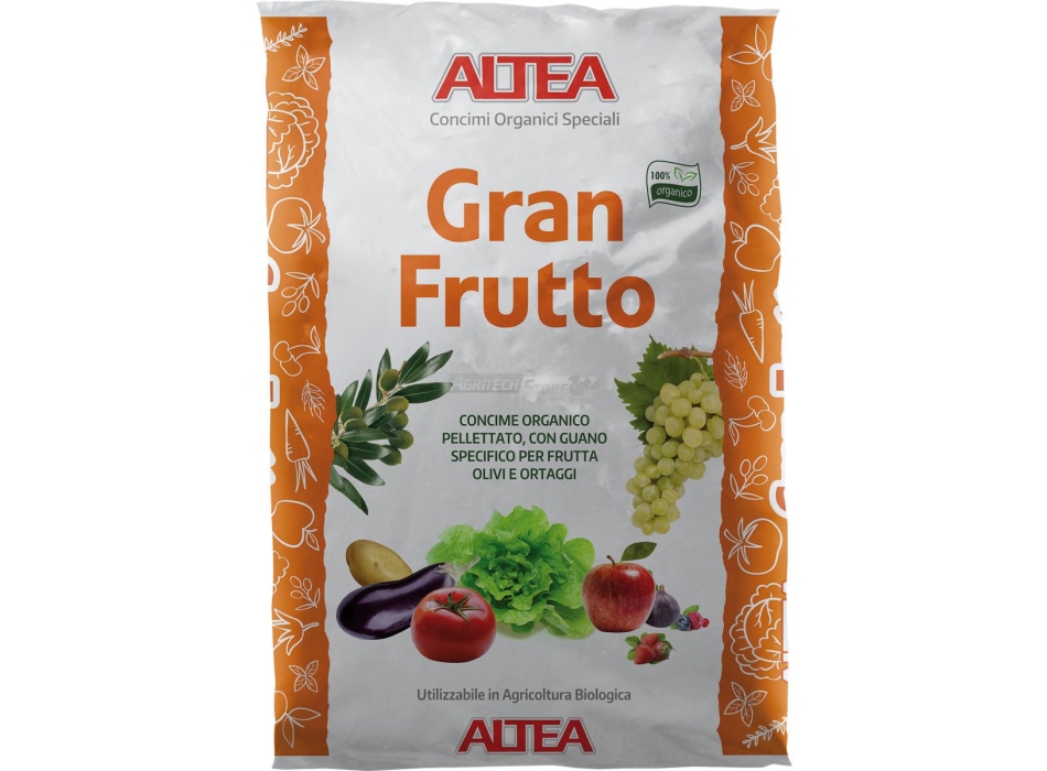 Engrais organique spécial Gran Frutto, 25 kg Agritech Store