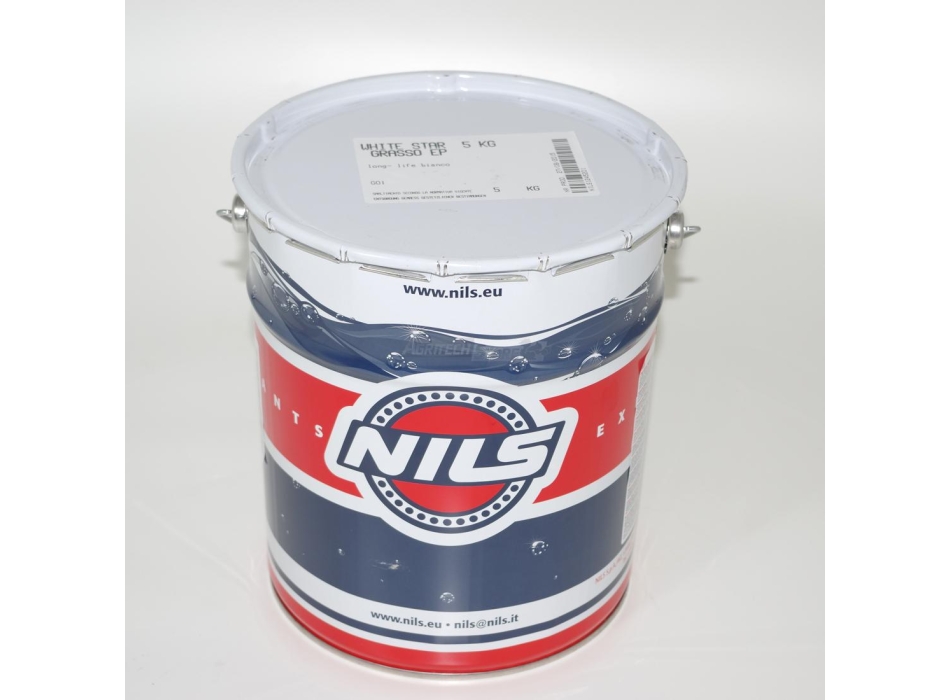 Graisse Longlife EP WHITE STAR Bidon de 5 kg. Agritech Store